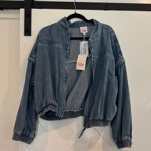 So Me Light Blue Denim Jacket